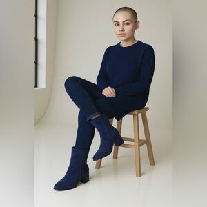 Torrid Navy‎ Ankle Booties